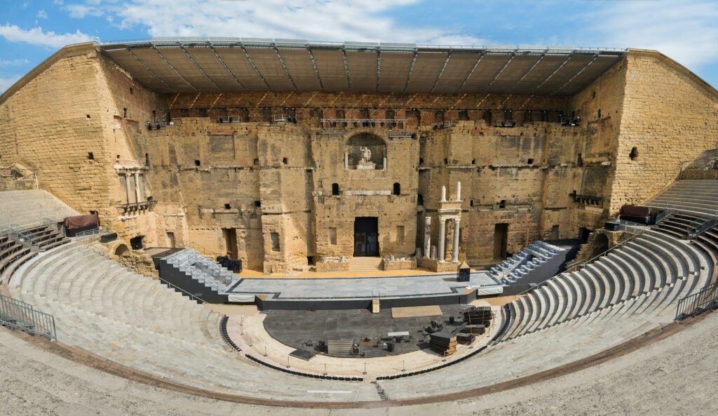 Ancient Roman theater in Orange